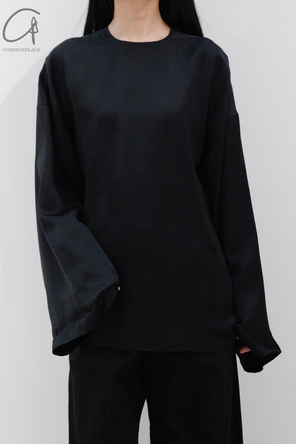 SAMUEL GUI YANG Cupro Top AW21TP02-1